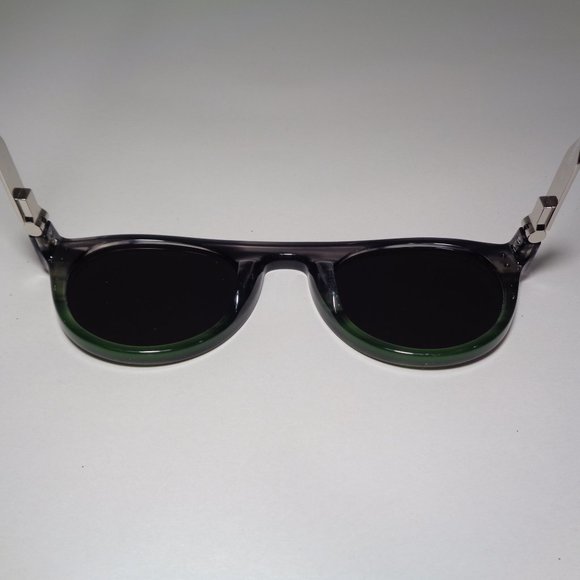 Calvin Klein CK20701S Smoke Green Gradient Horn New Women\'s Sunglasses main image 9
